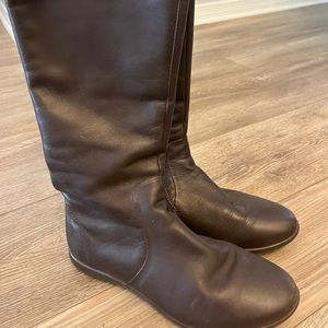 Camper brown leather boots